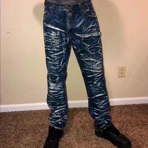 Men’s biker jeans